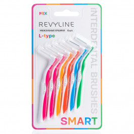 Ершики межзубные Revyline Smart L-type, MIX, 6 шт.