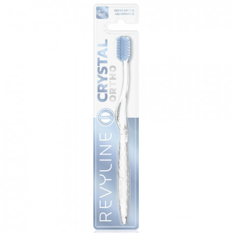 Зубная щетка Revyline S8000 Crystal Ortho Aquamarine